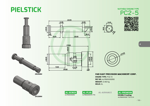 Nuevo de Taiwán para émbolo y barril de motor diésel marino PIELSTICK - Product Image 5