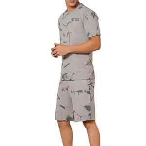 Diseño de Logotipo Personalizado, Traje de Verano de Dos Piezas para Hombre, Conjunto de Pantalones Cortos y Camiseta para Hombre - Product Image 3