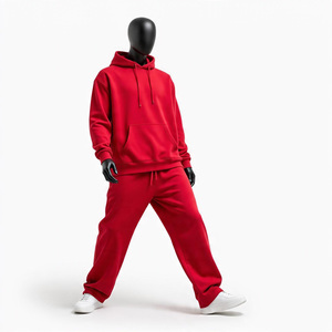 Survêtement de qualité supérieure, léger et respirant, design tendance à capuche personnalisé pour les entraînements, le jogging, les vêtements décontractés d'hiver, unisexe - Product Image 1