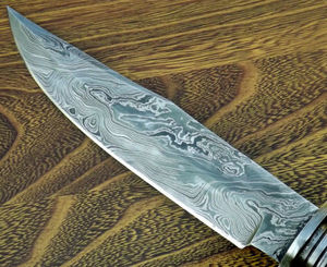 Custom Handmade DIY OEM Stainless Steel <b>Bone</b> <b>Handle</b> Serrated Edge Hunting Bowie <b>Knife</b> Leather Sheath Industrial Use 3-Year - Product Image 4