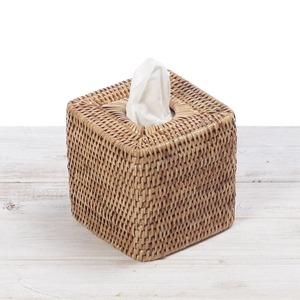 <b>Rattan</b> Square Tissue Box Cover Handmade <b>Storage</b> Box Eco-Friendly Natural Home and Home Decor Wholesale from Vietnam - Product Image 5