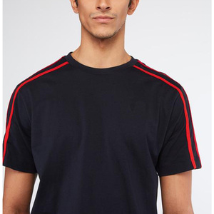 T-shirt à manches courtes pour hommes, de haute qualité, avec Logo personnalisé, simple et décontracté, à bas prix - Product Image 5