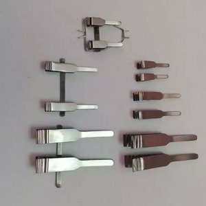 Abrazadera Manual de Micro Vasos para Instrumento Veterinario Titanio Acero Inoxidable para Neurología Neurocirugía Quemaduras Cirugía CB - Product Image 3