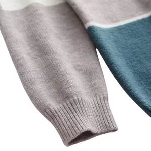 Qualité supérieure basique hommes sweat couleur unie col rond coton pull sweat pour sweat 2025 - Product Image 6