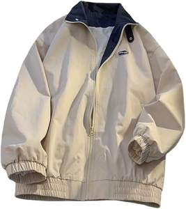 Chaquetas Universitarias para Hombre de Talla Grande, Chaquetas Universitarias Lisas al por Mayor, Chaqueta Universitaria con Logotipo Personalizado, Chaqueta Universitaria Lisa con Letras para Hombre 2022 - Product Image 3