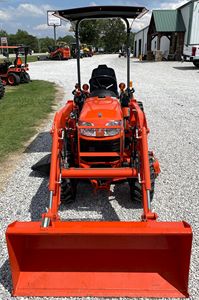 Mini tracteur d'occasion / Tracteur Kubota B2320 disponible / Petit tracteur de 23 ch avec tondeuse et chargeur frontal - Product Image 6