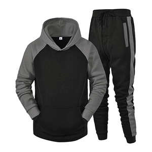 Sweats à capuche d'hiver unisexes respirants personnalisés OEM pour hommes combinaisons de jogging à séchage rapide ensemble de survêtements et pulls personnalisables - Product Image 6