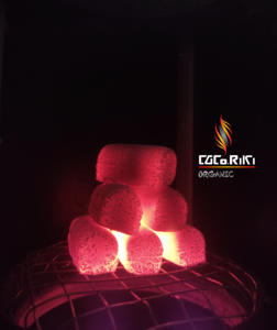 Briquetas de carbón de coco de Indonesia de calidad superior, materia prima de bambú de bajo contenido de cenizas para Nargile Shisha BBQ Hookah Shells - Product Image 2