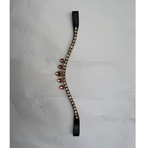 สายคาดหน้าม้าหนังพรีเมียม โลโก้สั่งทำได้ ขนาดปรับแต่งได้ คุณภาพสูง MH Global Exports MH-BB-19 อุปกรณ์ขี่ม้า - Product Image 3