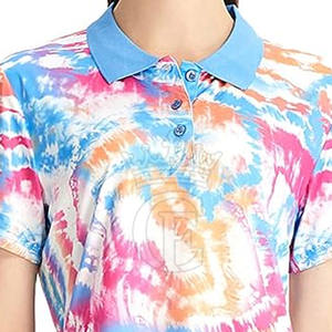 Polo grande taille pour femmes, polos à séchage rapide, polo en coton et polyester pour femmes, nouveauté - Product Image 6