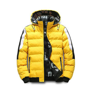 Venta caliente personalizado impreso sublimación burbuja chaqueta Streetwear moda Regular Fit invierno desgaste grueso cálido Puffer chaqueta de los hombres - Product Image 3