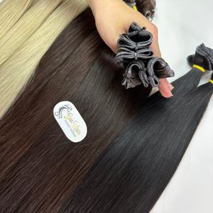 Cheveux vierges vietnamiens 100% naturels, qualité supérieure, couleur personnalisée, lisses naturels, pour mèches brutes, best-seller - Product Image 4