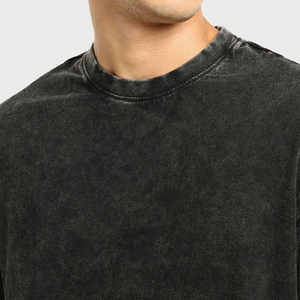 เสื้อยืดวินเทจสำหรับผู้ชายเสื้อยืดโลโก้ความร้อนสำหรับสตรีทแวร์ผ้าฝ้ายออกแบบได้ตามต้องการ - Product Image 5