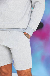 Novedad de verano, conjuntos de pantalones cortos de primavera para hombre, camiseta de manga larga, conjunto de chándal de dos piezas para ropa de marca para hombre, conjuntos de 2 piezas - Product Image 5