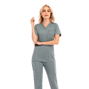 OEM meilleur Service gommage infirmière 2025 nouvelles ventes unisexe mode Logo personnalisé service médical hôpital uniforme d'infirmière pour la vente en gros - Product Image 3