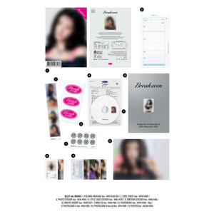 ILLIT - BREAK EVEN มินิอัลบั้มชุดที่ 5 รุ่น GLLIT การเลือกสมาชิก / การจัดชุด - Product Image 3
