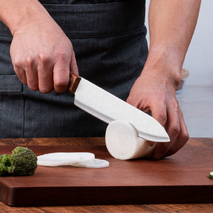 Cuchillo de Chef de servicio OEM ODM de alta calidad personalizado al por mayor cuchillos de cocina de acero japoneses profesionales para cortar y cocinar - Product Image 5