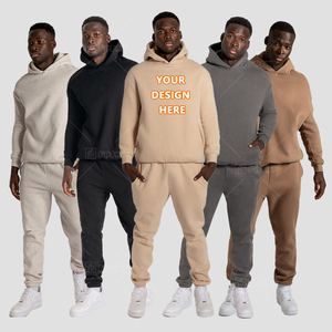 Custom <b>Zip</b> <b>Hooded</b> Tracksuits for Men Stylish Designer Reflective Piping Track Jogging Suit Cotton/Polyester - Product Image 4