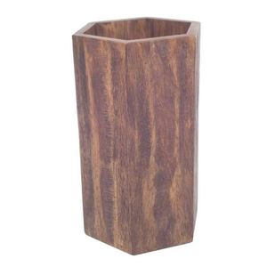Meilleures ventes Vase en bois moderne de haute qualité Bois massif Écologique Décoration de table Fait à la main 3 tailles différentes Meilleur - Product Image 3