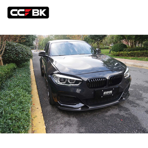 Para BMW <span class=keywords><strong>F20</strong></span> F21 M Sport LCI 120i 125i 135i 140i 2015-2019, alerón delantero de fibra de carbono seca estilo 3D, divisor de labio para parachoques - Product Image 5