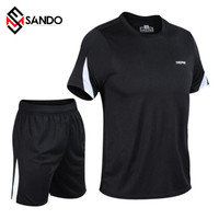 Uniformes de tenis de diseño personalizado para hombre, conjunto de ropa deportiva cómoda, uniforme de jersey para fitness al aire libre
