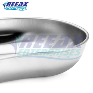 Reeax ถาดรองไตทำจากสแตนเลส2คู่เครื่องมือผ่าตัดเครื่องมือกลวง - Product Image 6