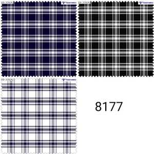 ALLEN solly twill check shirting Fabric ความกว้าง58สำหรับเสื้อผ้า unisex ความต้องการสูง - Product Image 1