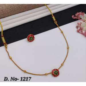 High Quality Minimalist Women Pendant <b>Necklace</b> <b>Set</b> with Modern Design for Daily Wear Office Use & Casual Styling Use from India - Product Image 1