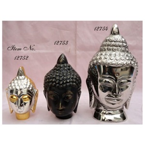 Escultura de aluminio con forma de perro negro completo para decoración de restaurante Escultura de aluminio de mesa para decoración de oficina - Product Image 5