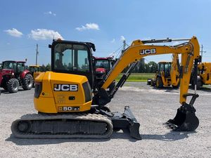 รถขุดขนาดเล็ก JCB 50Z-1 ปี 2023 ใช้ได้กับใบมีดดันดินมาตรฐาน Caterpillar พร้อมบุ้งกี๋ขนาด 24 นิ้ว ระบบไฮดรอลิกแบบตีนตะขาบ  มอเตอร์ไฮดรอลิก  ขุดลึกได้สูง - Product Image 5