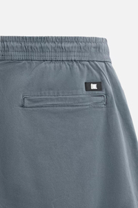 2025 mode hommes s coupe décontractée Cargo pantalon avec poches Logo personnalisé décontracté couleur unie travail pantalon pour hommes respirant - Product Image 6