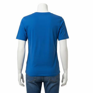 Tissé Anti-rides col rond t-shirts pour femmes coton mélangé doux respirant tissu décontracté tenue quotidienne dames hauts vêtements - Product Image 3