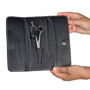 กรรไกรตัดผมสแตนเลสแบบมืออาชีพพร้อมใบมีดตรงสำหรับร้านตัดผมร้านเสริมสวยอุปกรณ์เสริมความงามใช้ในบ้าน - Product Image 2