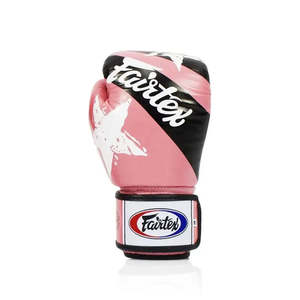 OEM Vente en gros Nouveaux gants de boxe d'entraînement de haute qualité rose et noir Dernier design personnalisé pour adultes et jeunes - Product Image 5
