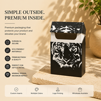Boîte rigide de luxe personnalisée avec fermeture magnétique en carton pour l'emballage de montres et d'accessoires