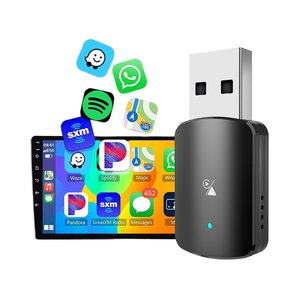 Mini adaptateur sans fil CarPlay <span class=keywords><strong>Android</strong></span> <span class=keywords><strong>Auto</strong></span>, dongle filaire vers sans fil, plug and play, 5 GHz, USB Type C pour iPhone IOS, commande vocale - Product Image 1