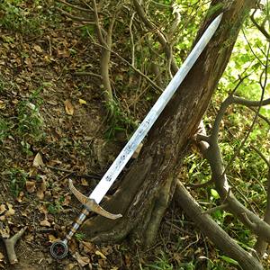 Espadas de acero de Damasco con MOQ bajo disponibles al precio más bajo / Espadas de acero de Damasco con mango de material personalizado - Product Image 3