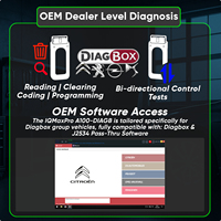 Interface multiplexeur Autroniq IQMaxPro A100 ISTA DIAGBOX pour Citroën Peugeot, outil de diagnostic, de codage et de programmation au niveau OEM.