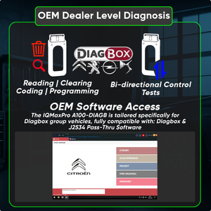 Interface multiplexeur Autroniq IQMaxPro A100 ISTA DIAGBOX pour Citroën Peugeot, outil de diagnostic, de codage et de programmation au niveau OEM. - Product Image 5