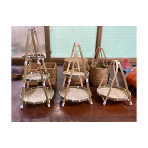 ตะกร้าไม้ไผ่น้ำหนักเบาสำหรับทำความสะอาดเมล็ดพืชจำนวนมากจากเวียดนาม - Product Image 2