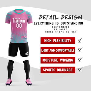 Top Qualité Équipe Club Football Kits Adulte Hommes Formation Football Porter Sportswear Football Football Maillot Uniforme pour Unisexe - Product Image 4