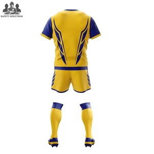 Ropa Deportiva SAFETY SPECTRUM, Conjuntos de Uniformes de Rugby 100% Poliéster Transpirable, Ecológicos, de Secado Rápido, Calidad Premium, Servicio OEM - Product Image 3