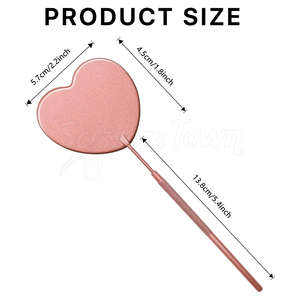 กระจกต่อขนตาขนาดใหญ่พิเศษที่มีมุมมองกว้างและด้ามจับตามหลักสรีรศาสตร์สำหรับการตรวจสอบการโค้งงอทิศทางและการเก็บขนตา - Product Image 2
