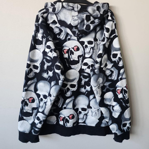 Sweat à capuche imprimé par sublimation à motifs d'hiver, vente chaude, imprimé en 3D, teinture unie, polaire écologique 100% polyester, personnalisable - Product Image 2