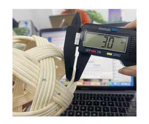 ลูกบอลหวายทำมือแบบพรีเมี่ยมสำหรับตกแต่งเฟอร์นิเจอร์ลูกหวายสวยงามขายส่งจากเวียดนามจำนวนมากพร้อมส่งออก - Product Image 1