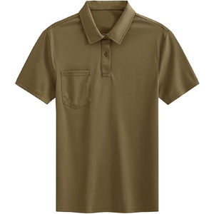 Nouveau polo pour homme de qualité supérieure en coton peigné avec logo personnalisé disponible en stock coupe classique - Product Image 4
