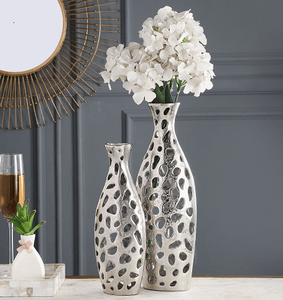 Jarrón de Flores de Metal Hecho a Mano con Diseño Personalizado 2026, Decoración de Mesa de Boda Única para Decoración Festiva - Product Image 4