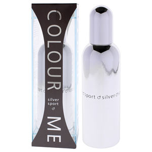 Milton Lloyd Men's Sport Fragrance Colour Me <b>Silver</b> 3 oz EDP <b>Spray</b> - Product Image 4