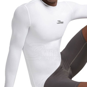 Gym Fitness Wear Men <b>Compression</b> <b>Shirts</b> Workout Clothing Sublimation Men <b>Compression</b> <b>Shirts</b> - Product Image 2