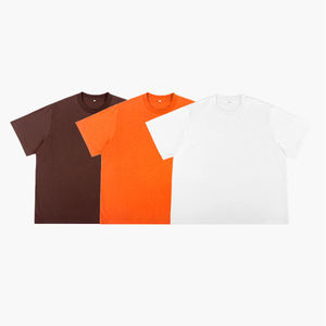 Men's <b>Black</b> Oversized T-<b>Shirt</b> 100% Cotton Custom Plus Size Breathable Blank Design 180 GSM Vintage Short Sleeve - Product Image 5